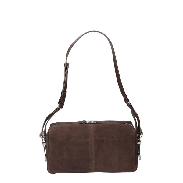 Schoudertassen, Donkerbruin