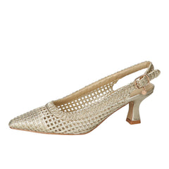 Slingback, Goud