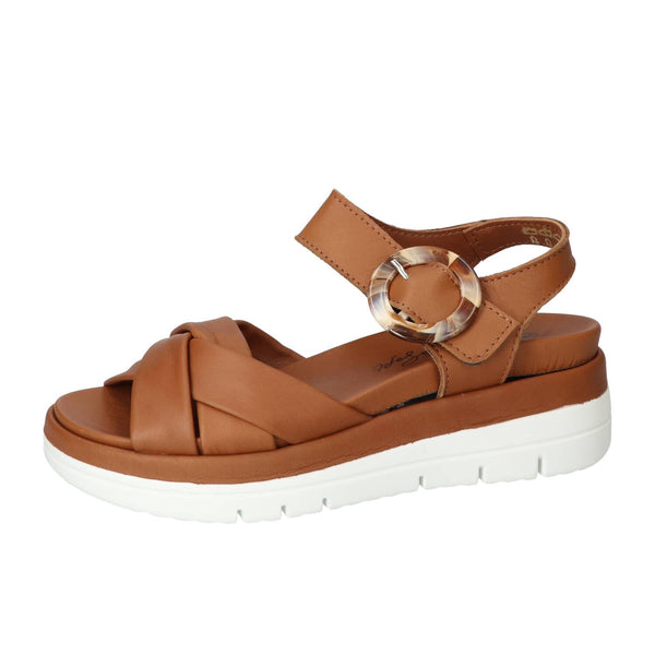 Sandalen, Cognac