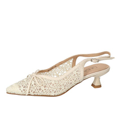 Slingback, Off White