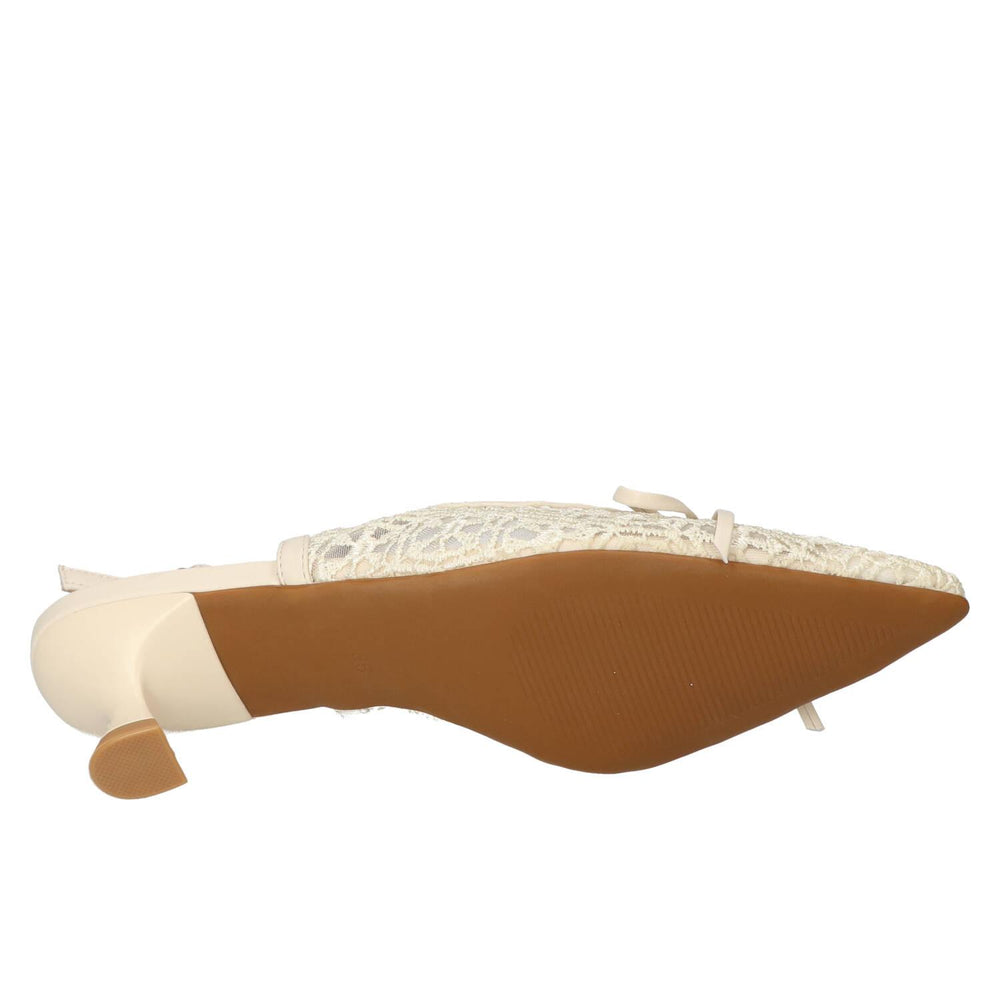 Slingback, Off White