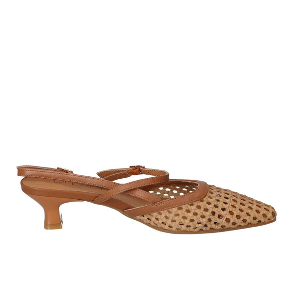 Slingback, Cognac
