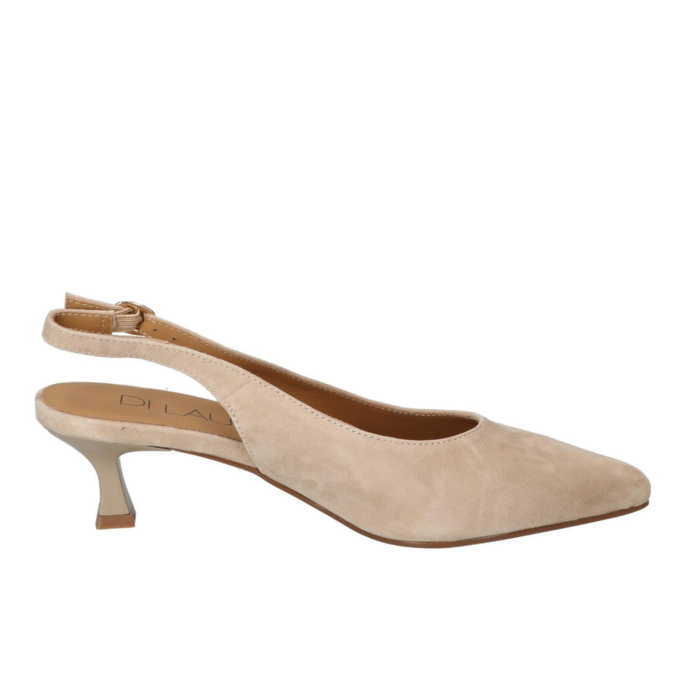 Slingback, Lichtbeige