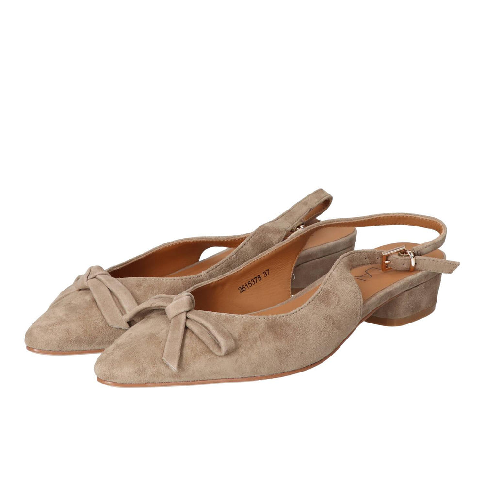 Slingback, Taupe