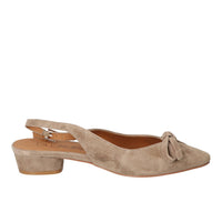 Slingback, Taupe