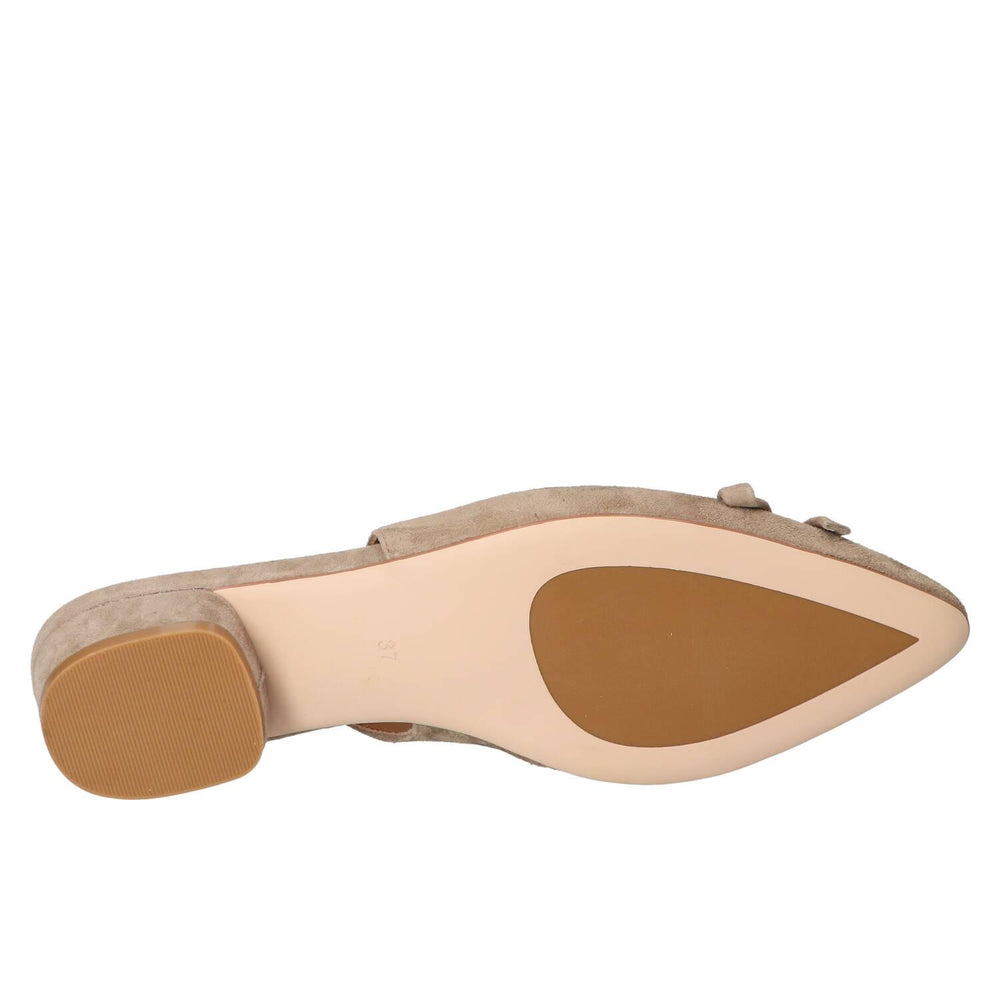 Slingback, Taupe
