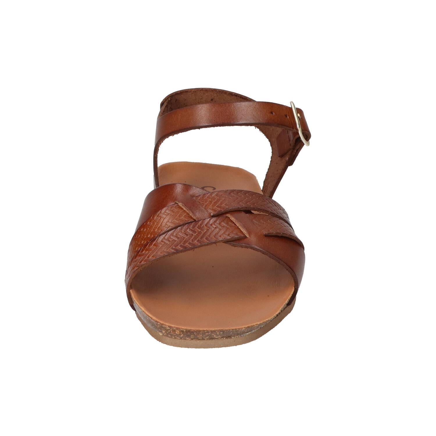 Sandalen, Cognac