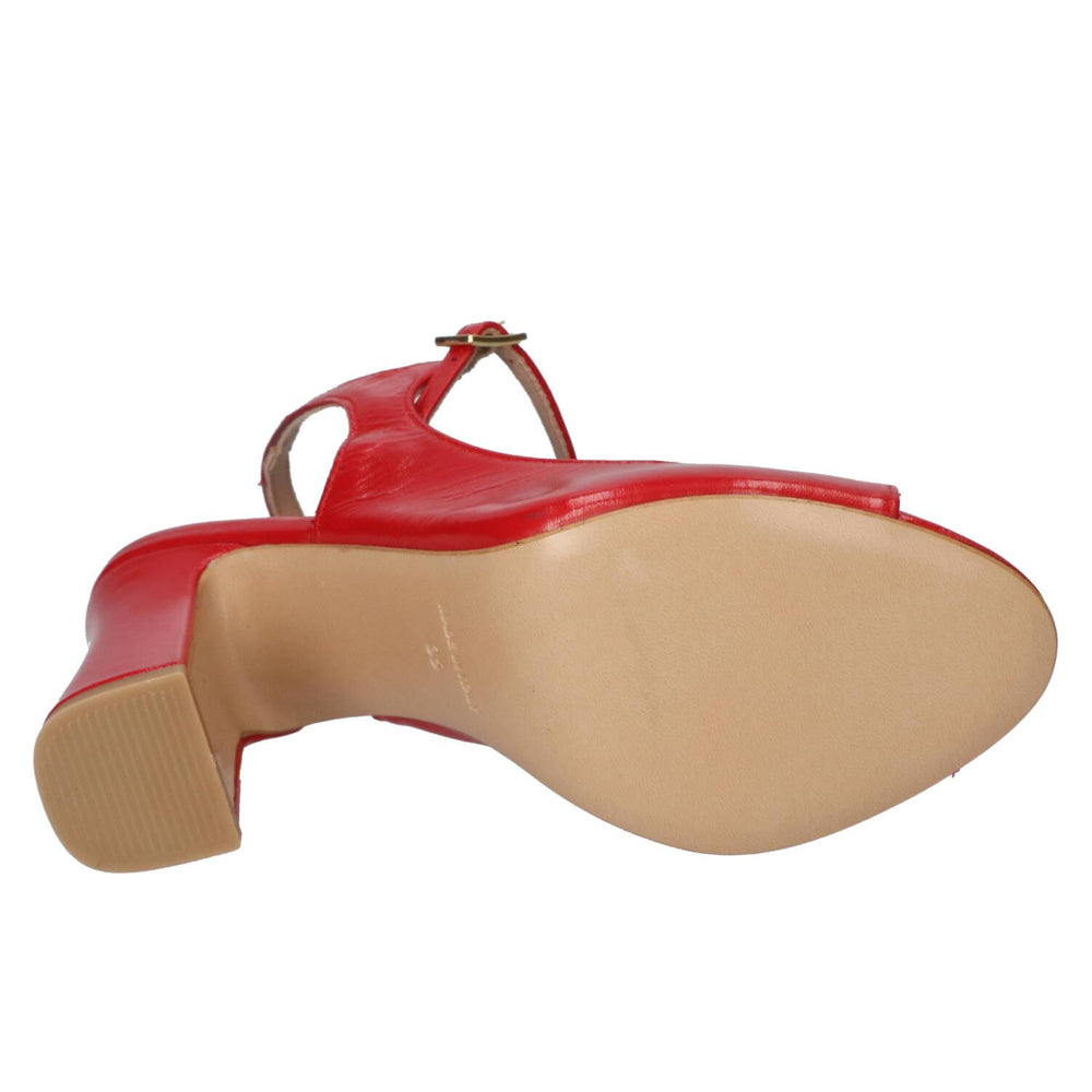 Sandalen, Rood