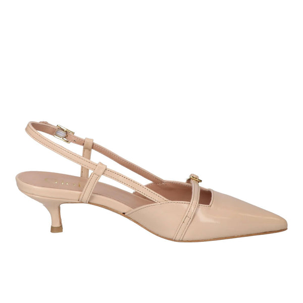 Slingback, Lichtbeige