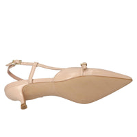 Slingback, Lichtbeige
