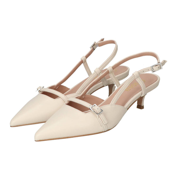 Slingback, Off White