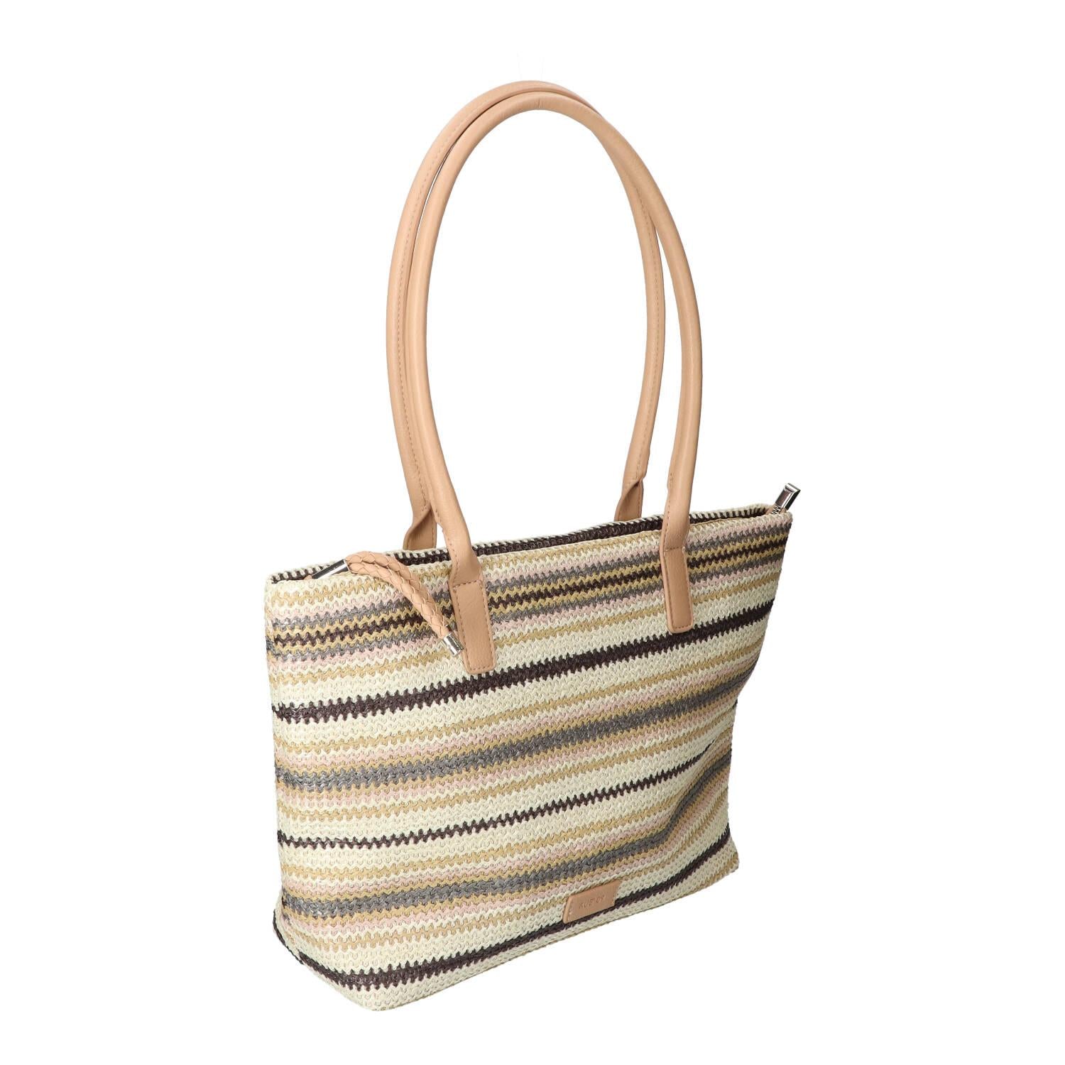 Shoppers - Strandtassen, Lichtbeige