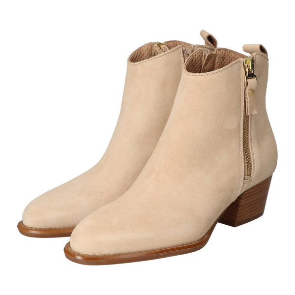 Booties, Lichtbeige