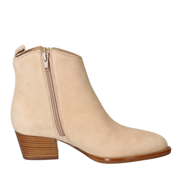 Booties, Lichtbeige