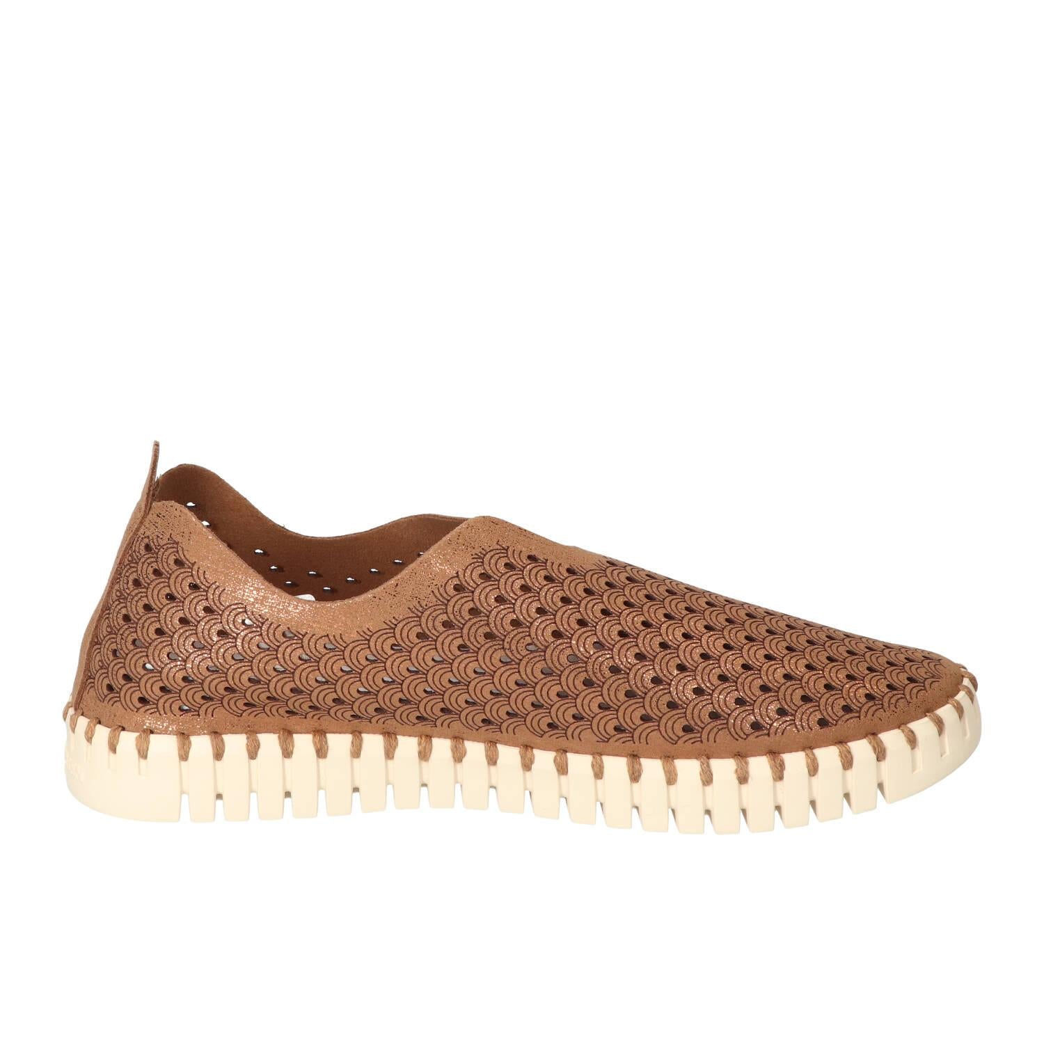 Instapschoenen, Brons
