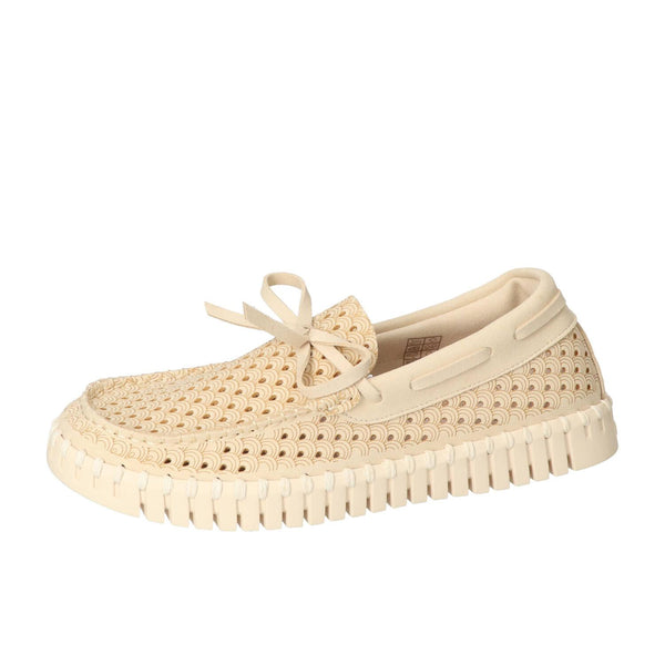 Veterschoenen, Lichtbeige