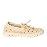 Veterschoenen, Lichtbeige