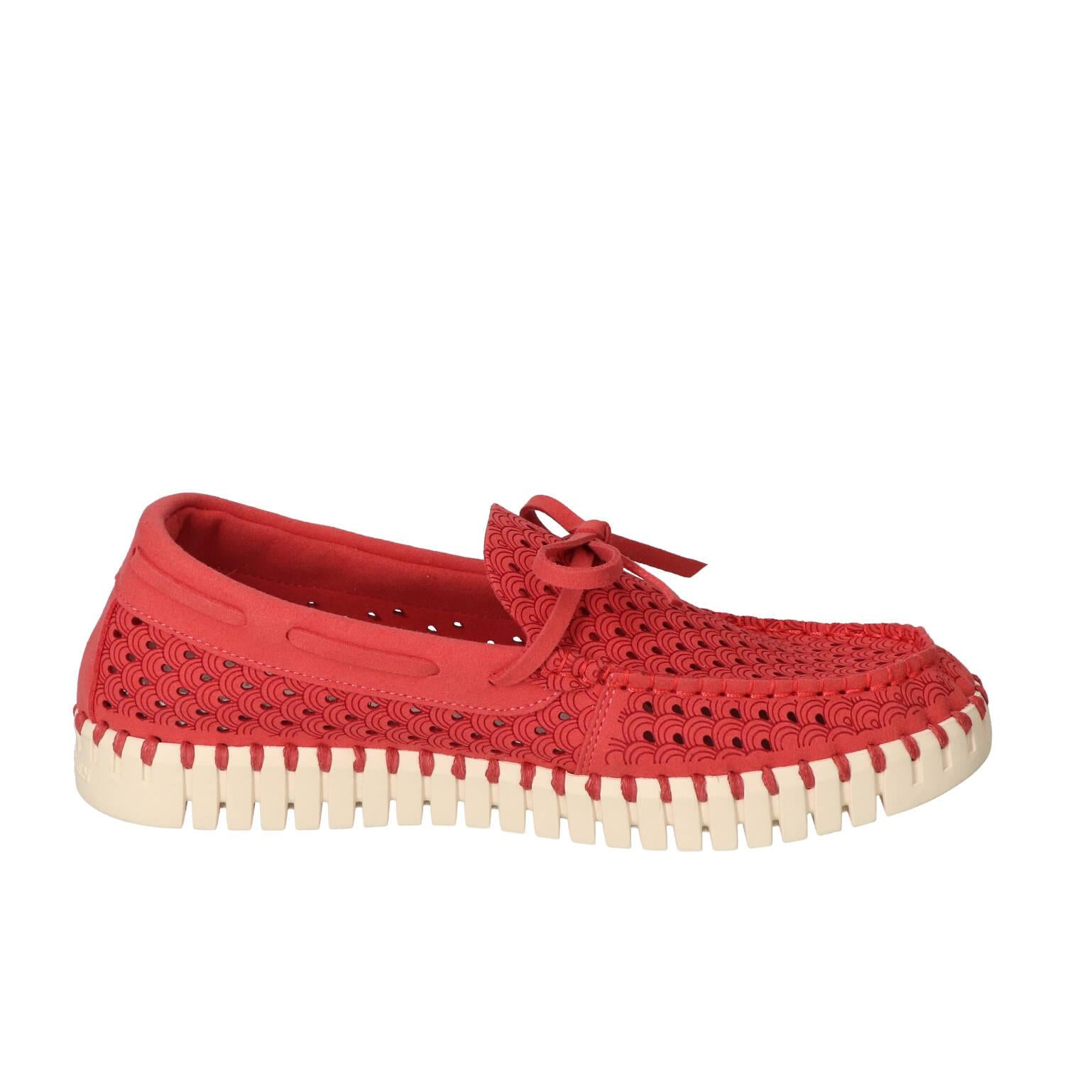 Veterschoenen, Rood