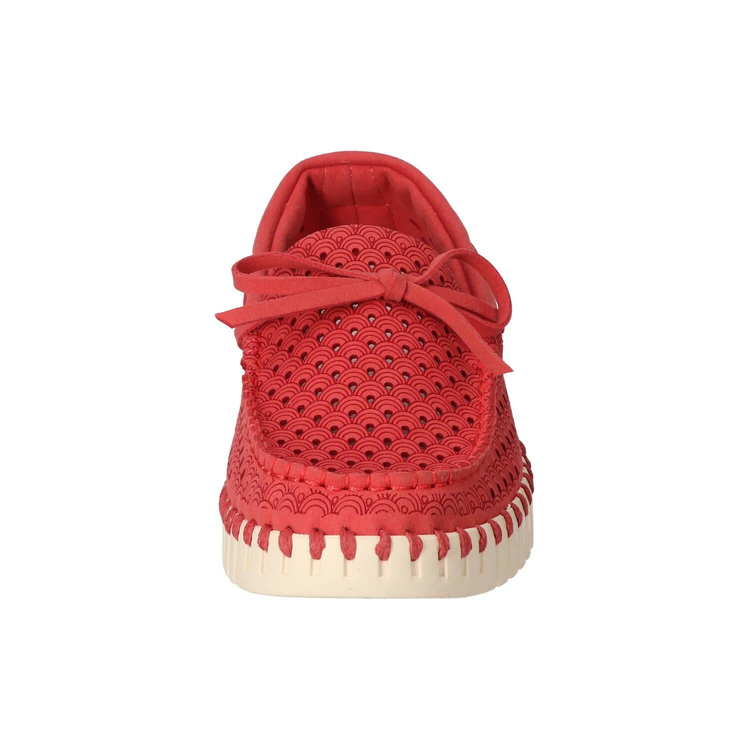 Veterschoenen, Rood