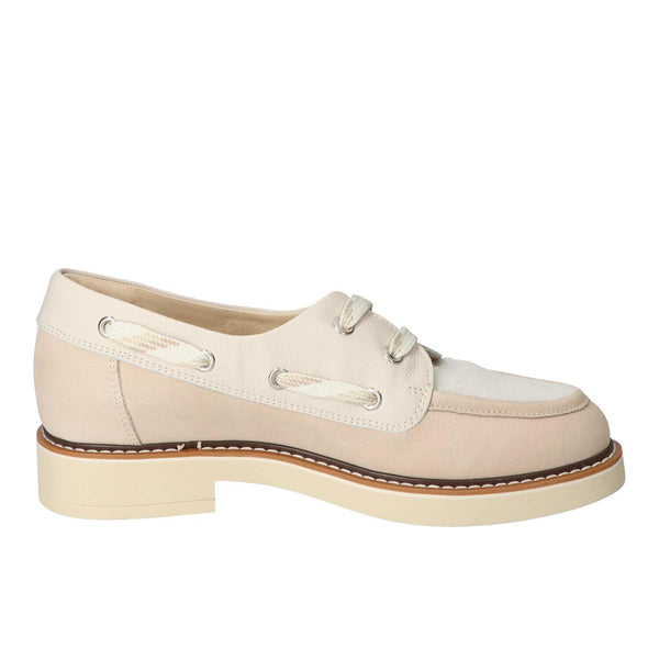 Veterschoenen, Lichtbeige