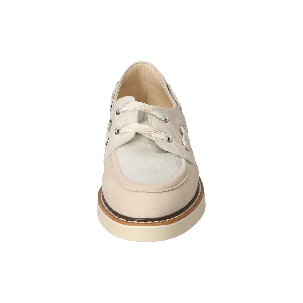 Veterschoenen, Lichtbeige