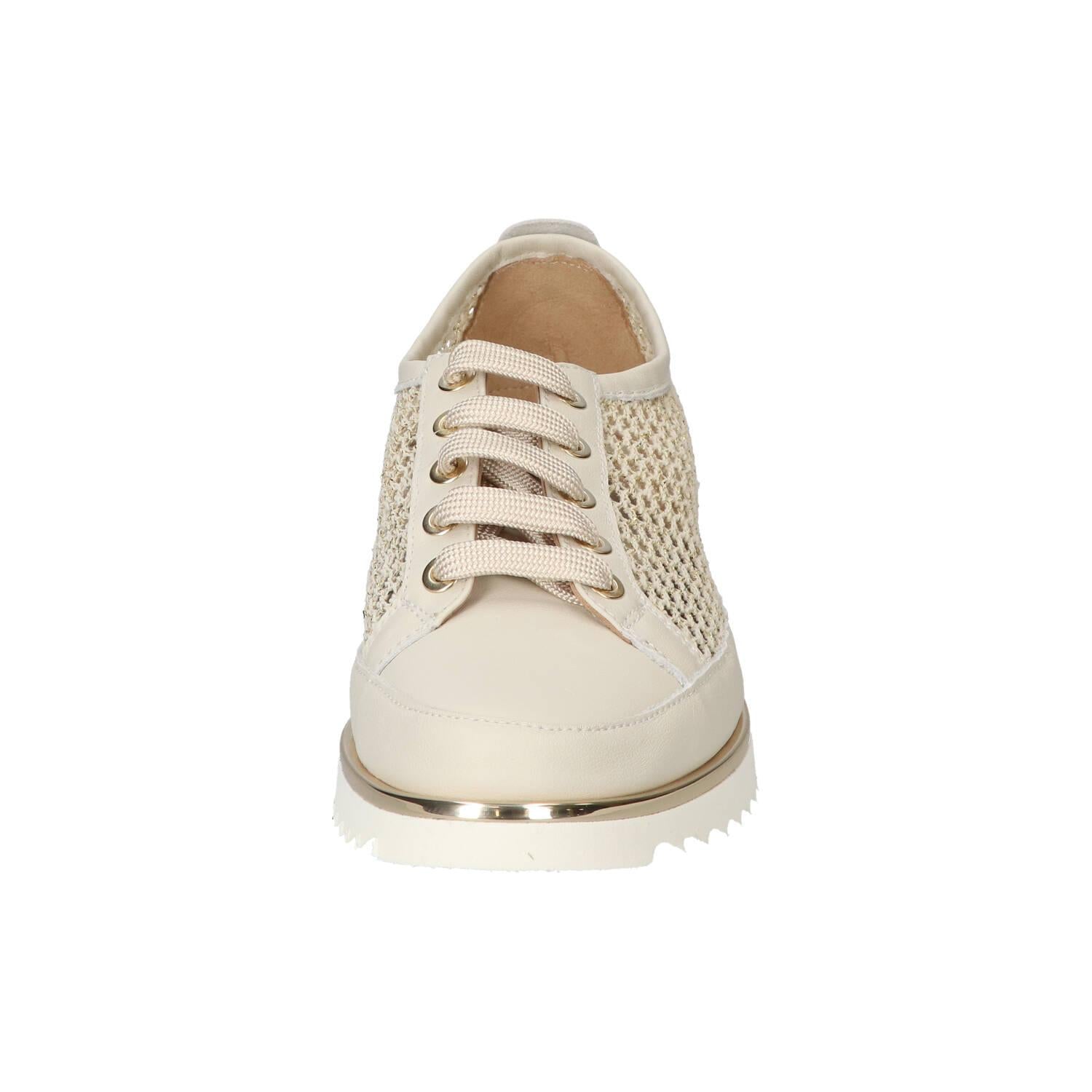 Veterschoenen, Lichtbeige