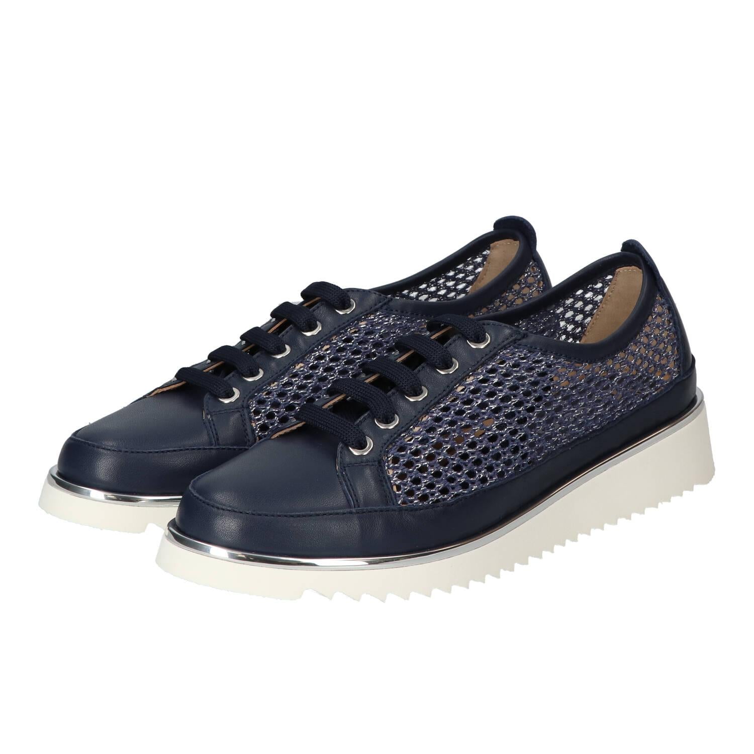 Veterschoenen, Blauw