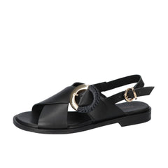 Sandalen, Zwart