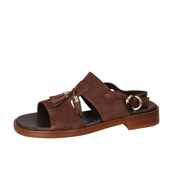 Sandalen, Donkerbruin