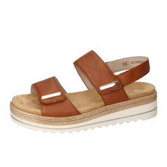 Sandalen, Cognac