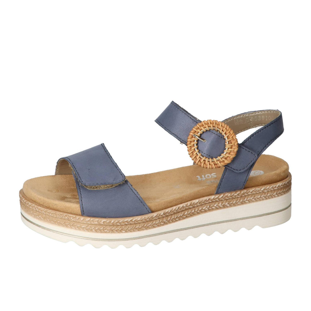 Sandalen, Blauw