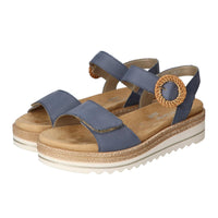 Sandalen, Blauw