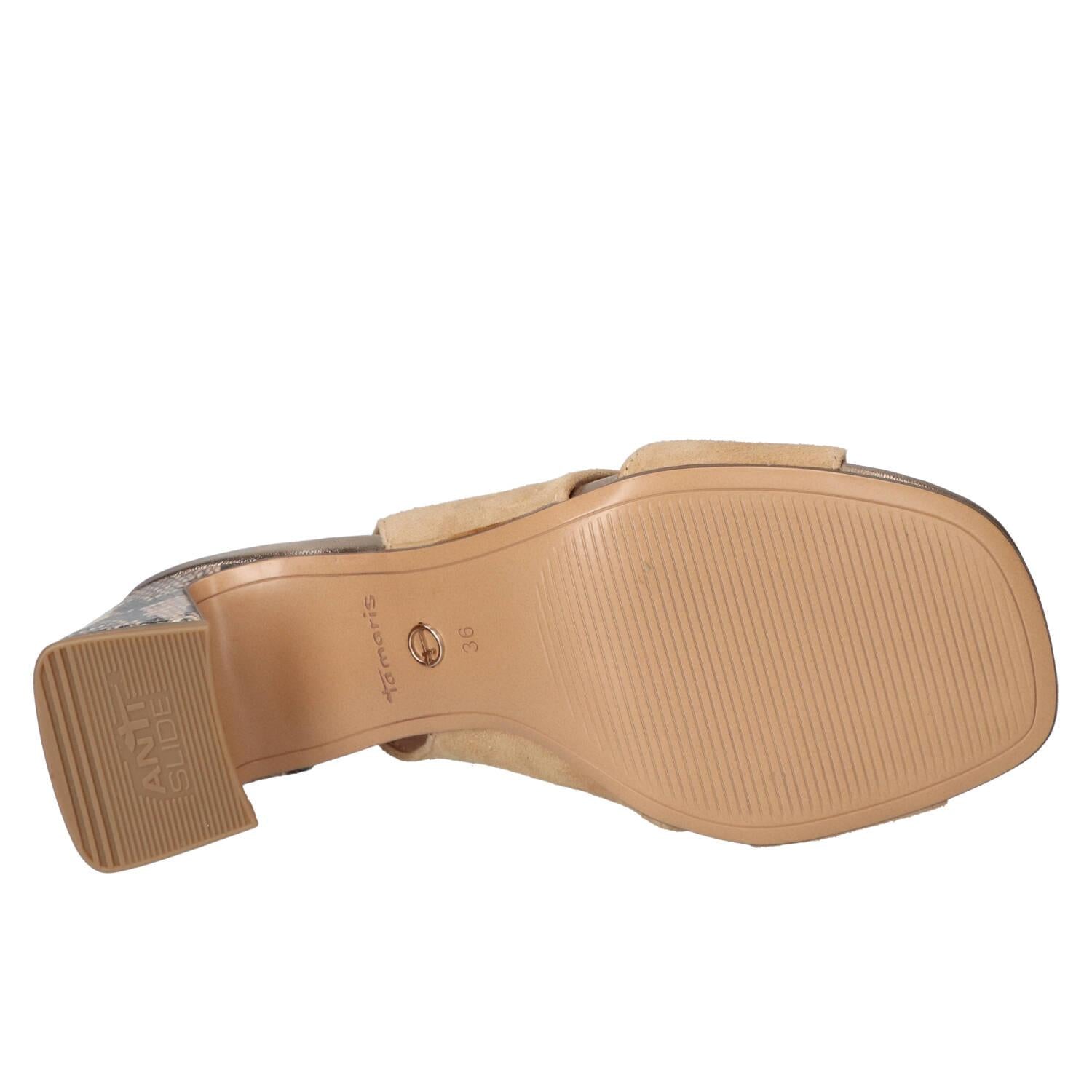 Sandalen, Cognac