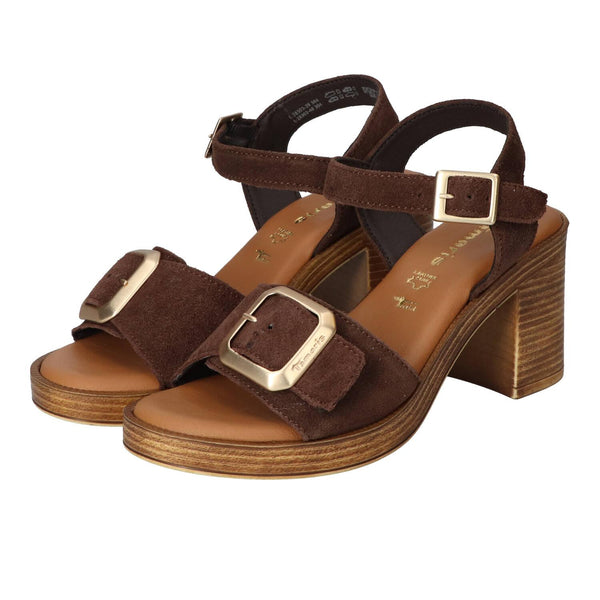 Sandalen, Donkerbruin