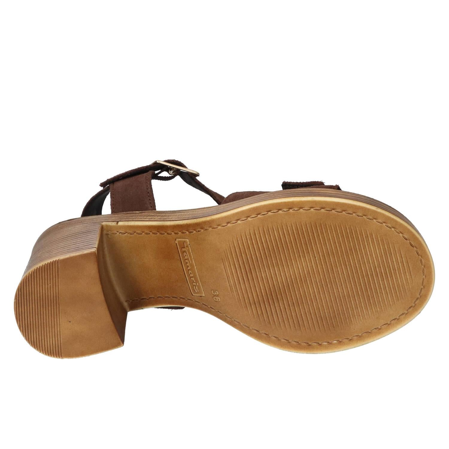 Sandalen, Donkerbruin