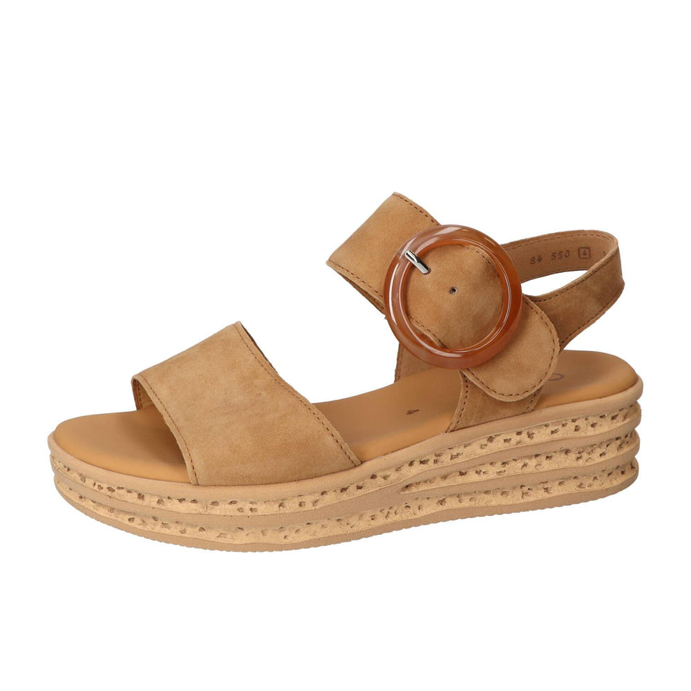 Sandalen, Cognac