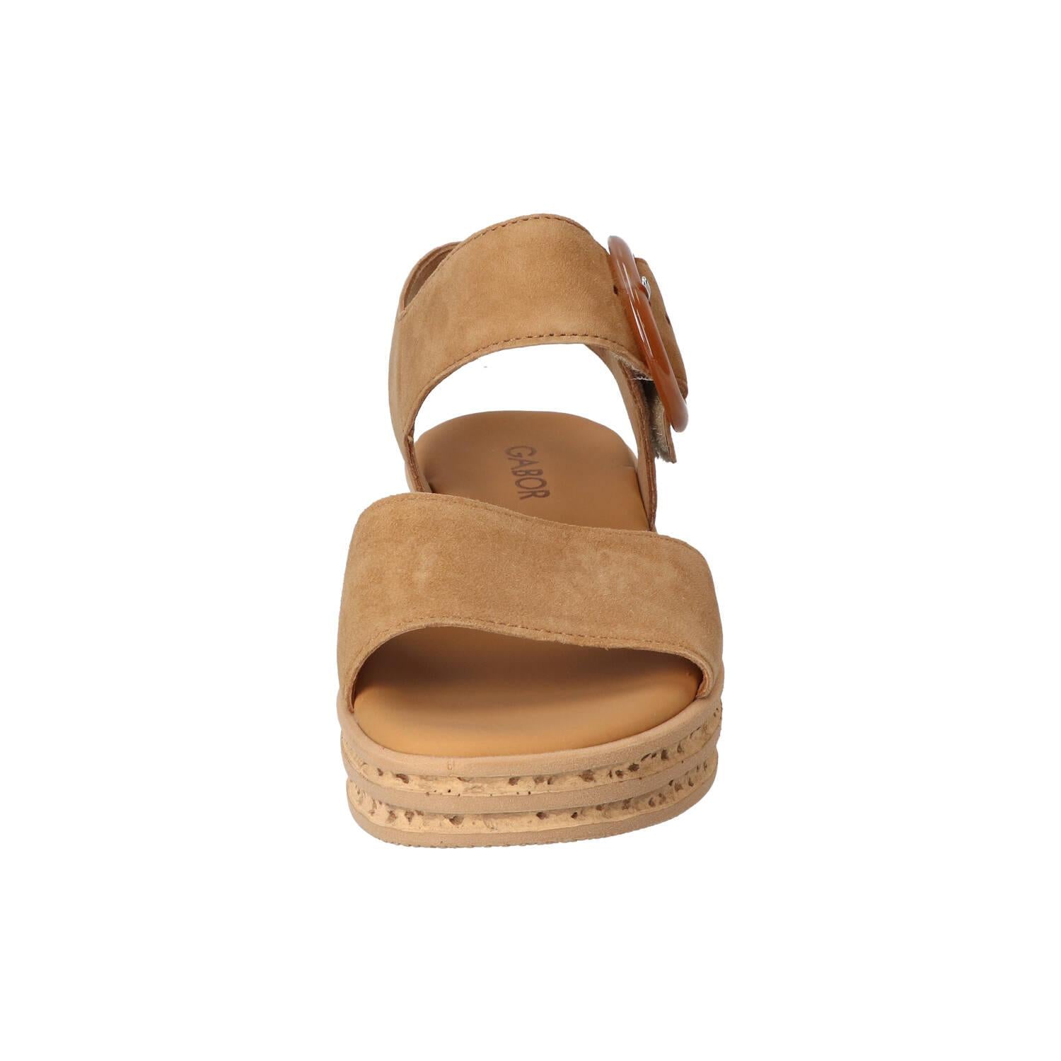 Sandalen, Cognac