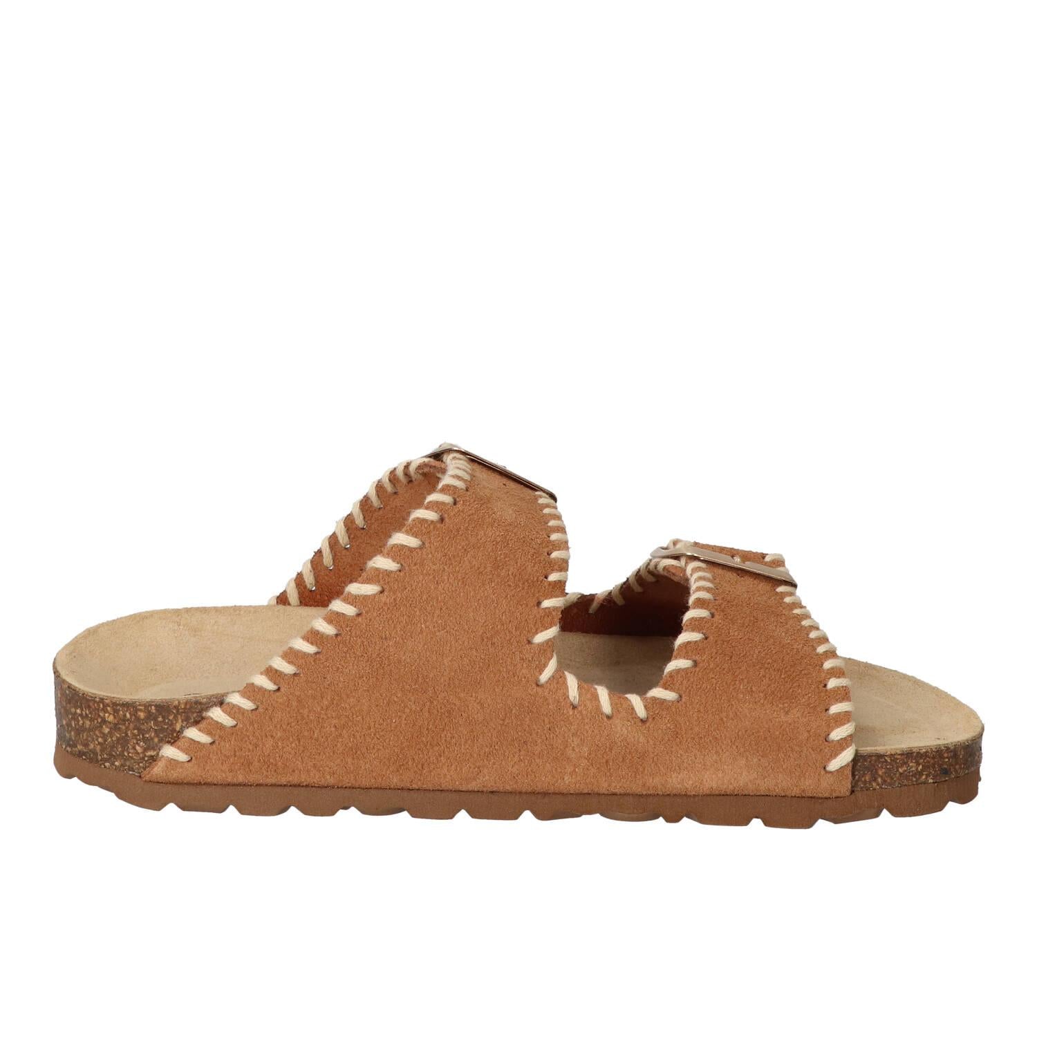 Slippers, Cognac