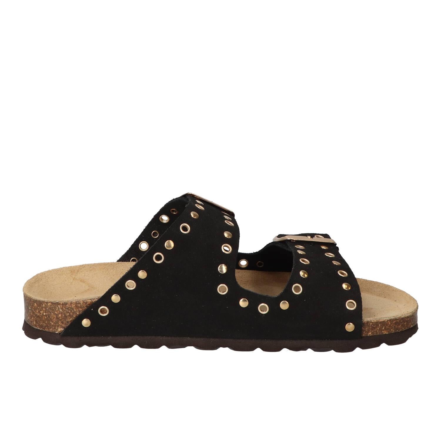 Slippers, Zwart