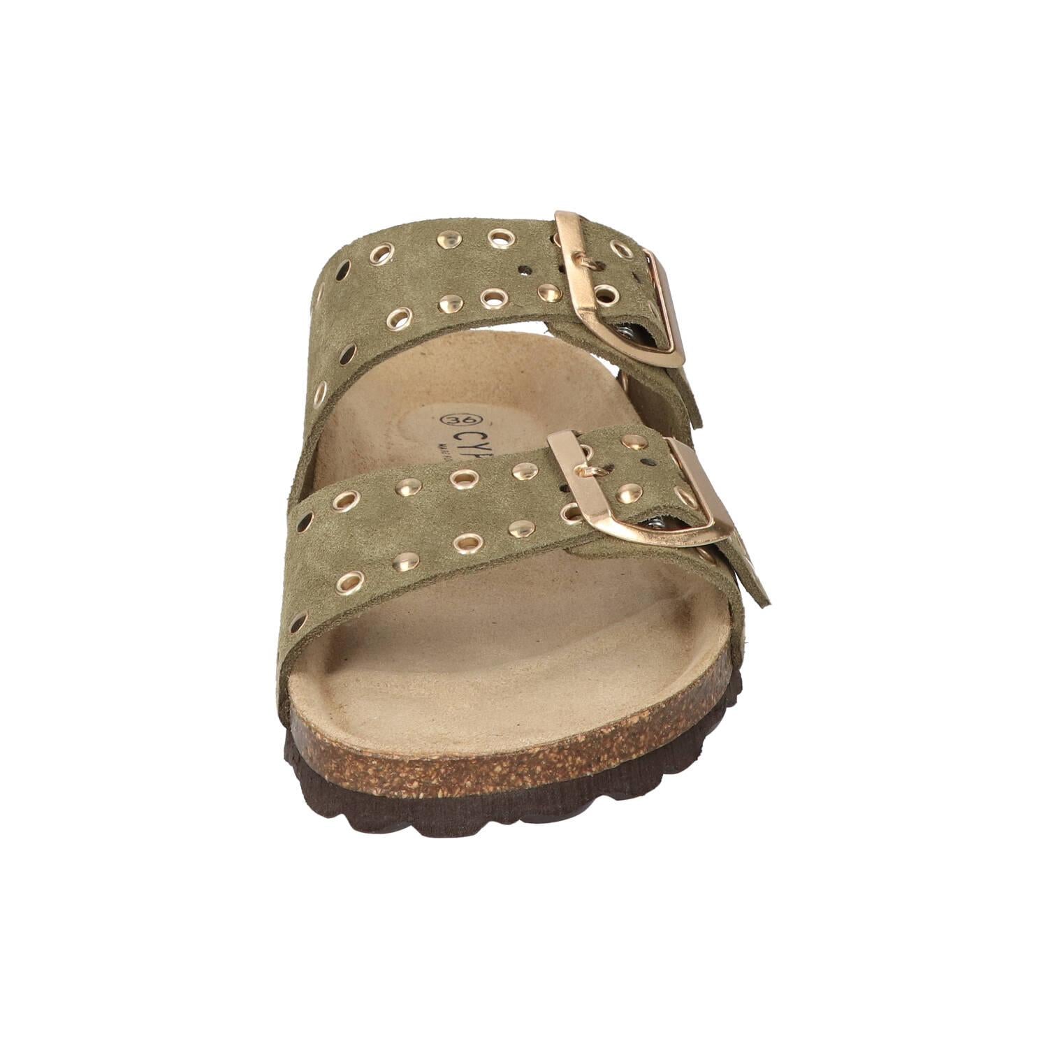 Slippers, Groen