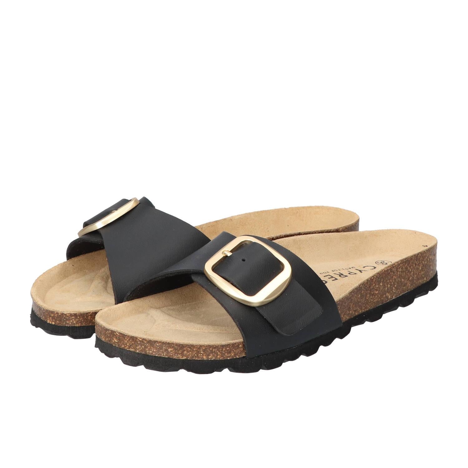 Slippers, Zwart
