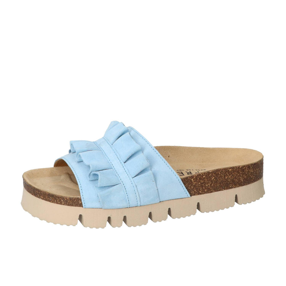 Slippers, Lichtblauw