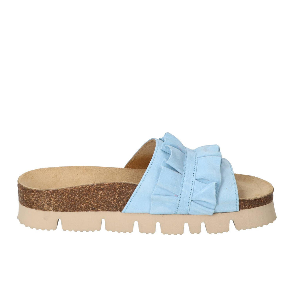 Slippers, Lichtblauw