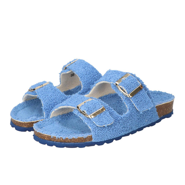 Slippers, Blauw