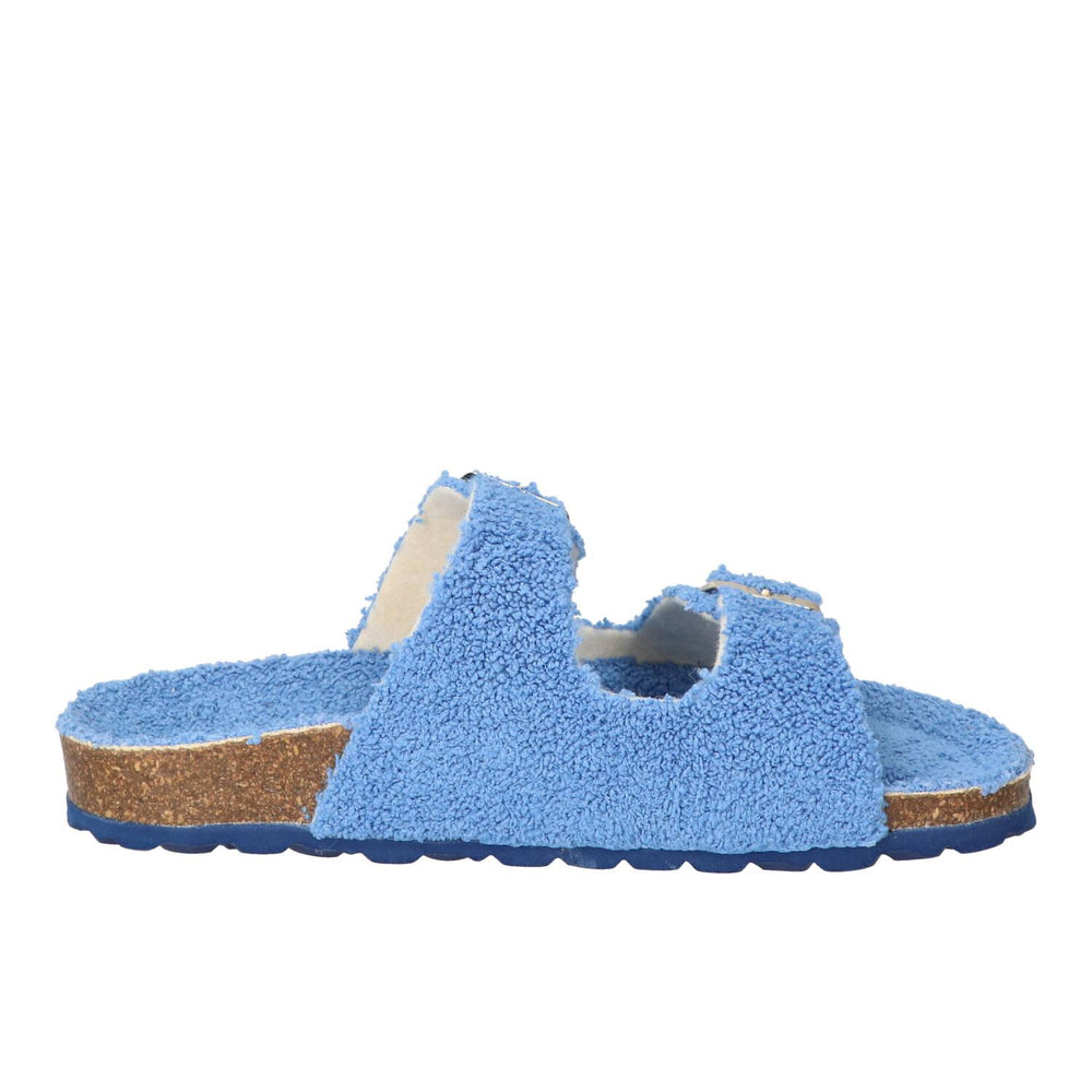 Slippers, Blauw