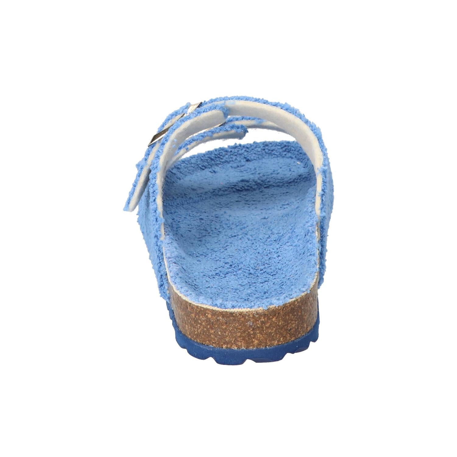 Slippers, Blauw