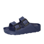 Slippers, Blauw