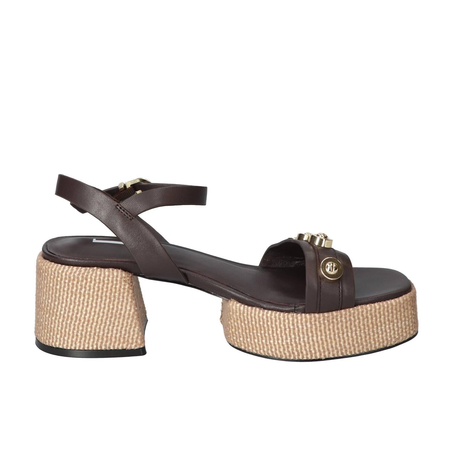 Sandalen, Donkerbruin