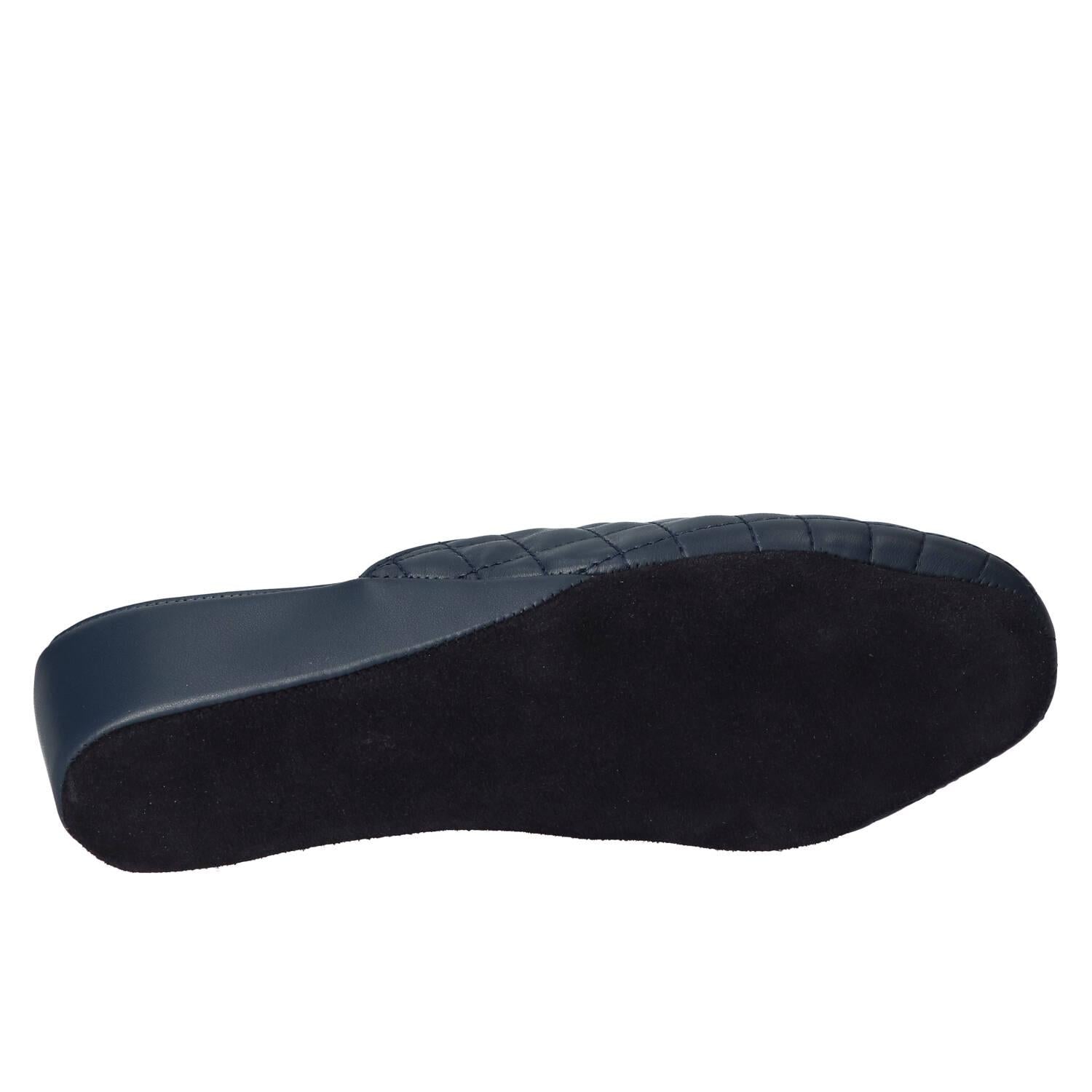 Pantoffels, Blauw