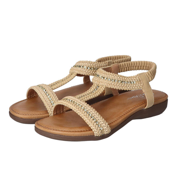 Sandalen, Lichtbeige